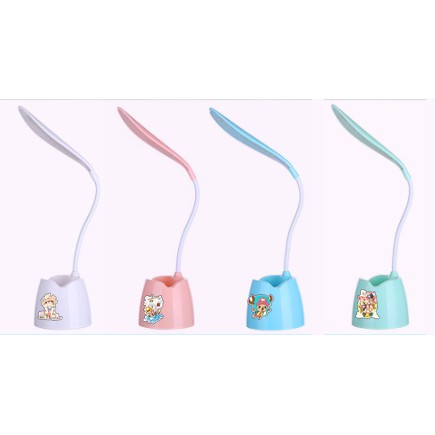 Đèn bàn Led chopper DBL22 cute kèm ống cắm bút ( có thể đỡ điện thoại )  hoạt hình dễ thương idol thần tượng one piece