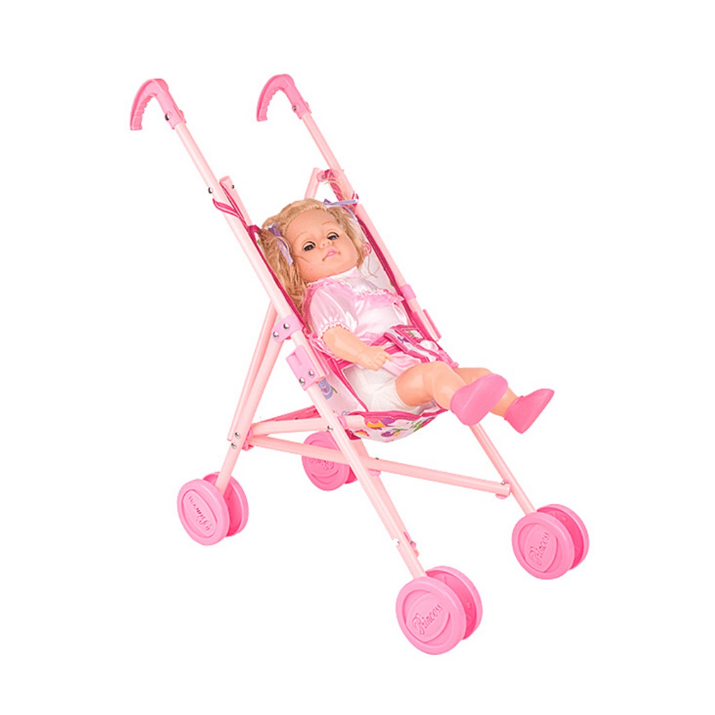 Búp bê có xe đẩy rất đẹp và baby HT7840