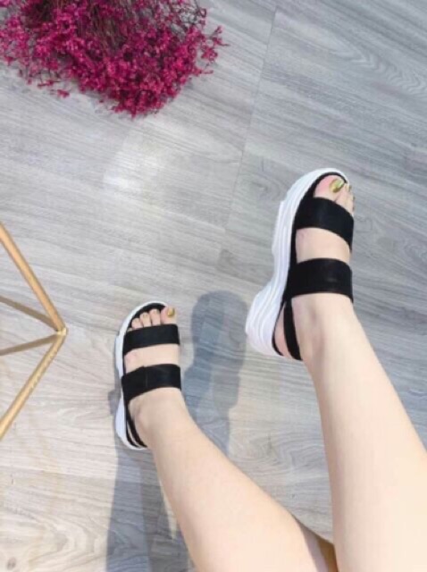 FREE SHIP 50k Sandal quai hậu độn đế mẫu hot