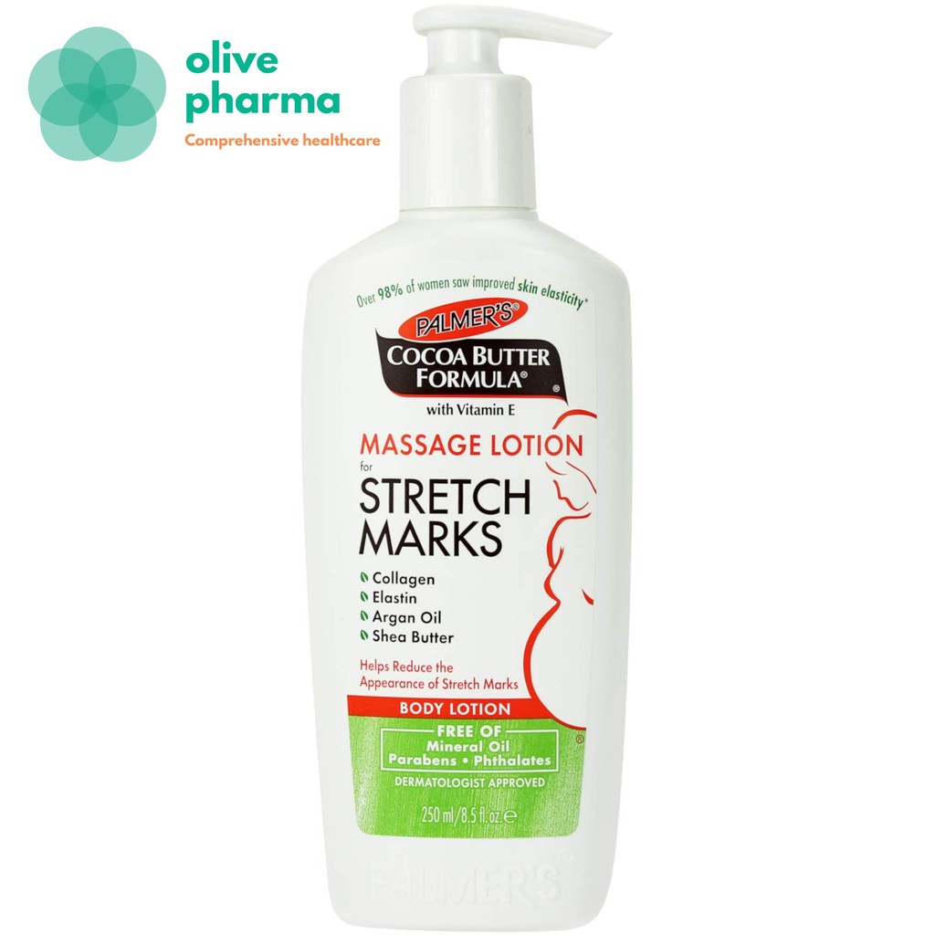 [Nhập Mỹ - 250ml] Lotion Chống và Giảm Rạn Da Palmer's Stretch Marks