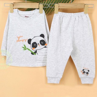 DMB212 Bộ quần áo cổ tròn dài tay Dokma (9-36m)
