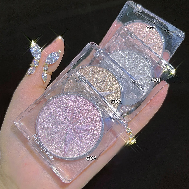 Phấn Bắt Sáng Ánh Kim Cương Ngọc Trai Không Phai Màu Lấp Lánh