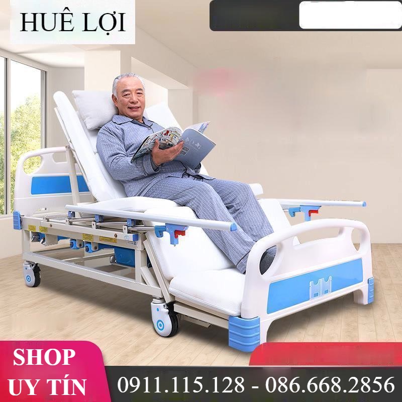 Giường Nằm Cho Người Bệnh - Người Già - Người Liệt Đa Chức Năng Nhập Khẩu HL1