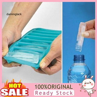 (daminglack) Khuôn Silicon Làm Bánh / Xà Phòng 8 Lỗ Hình Trụ Tiện Dụng