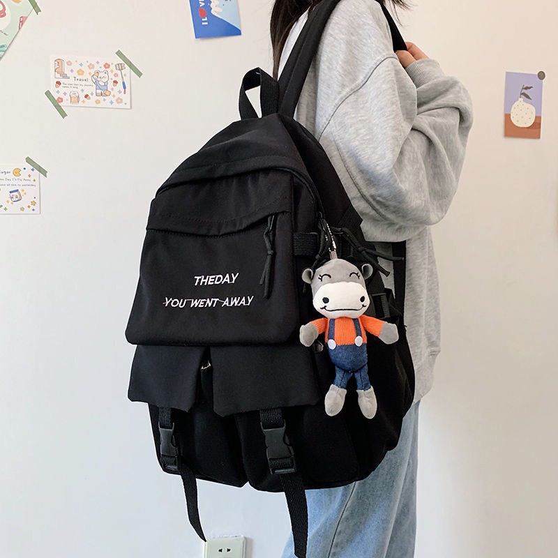 Balo Ulzzang Hàn Quốc Nam Nữ Chống Nước, Balo Nữ Đi Học Ulzzang Đẹp Giá Rẻ