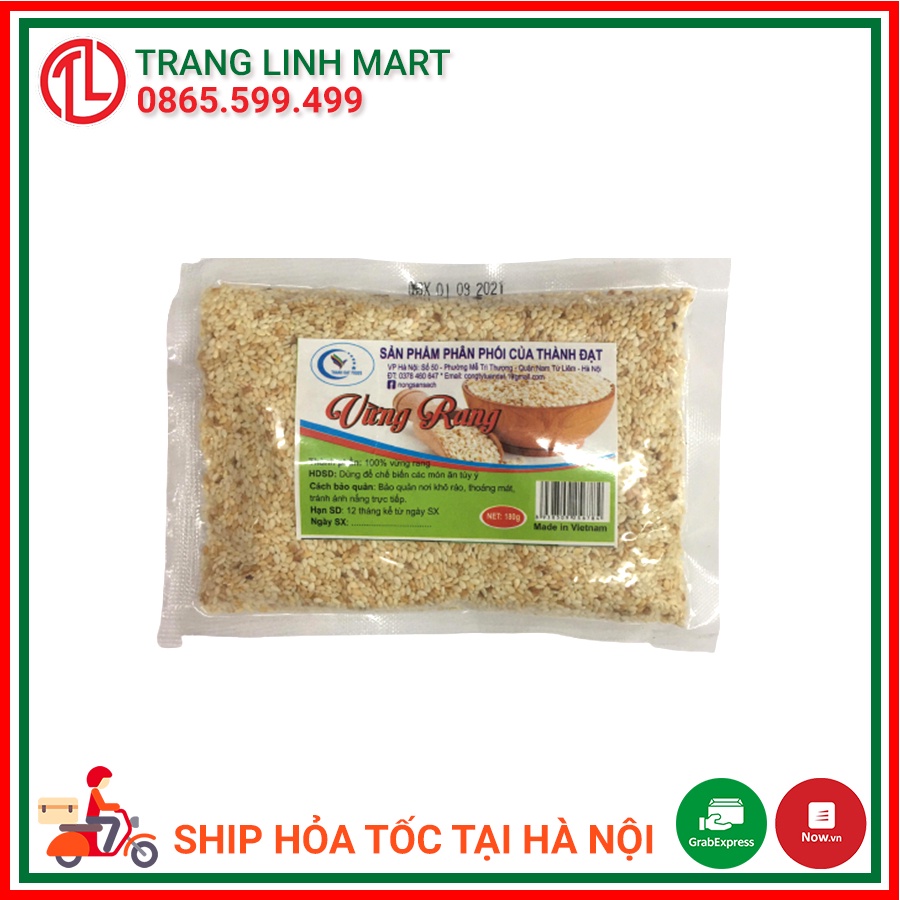 Vừng rang sẵn Thành Đạt Food gói 180gr