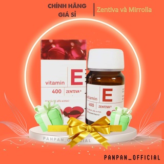 Vitamin E đỏ Nga viên uống đẹp da hàm lượng 400mg lọ thủy tinh loại đắt