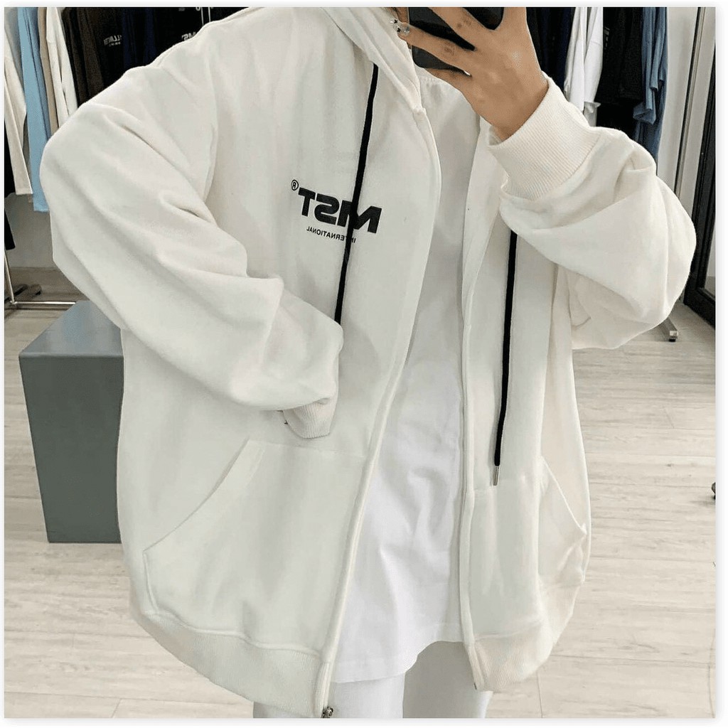 ÁO KHOÁC NỈ HOODIES DÂY KÉO,THIẾT KẾ HỌA TIẾT TRƠN NHƯNG KHÔNG KÉM PHẦN ĐẶC SẮC LANA FASHION