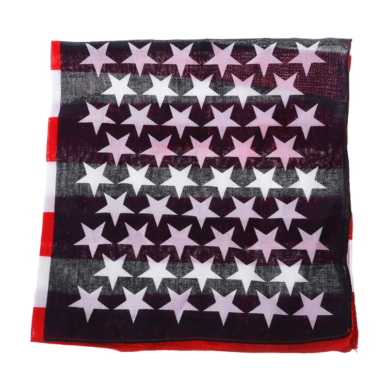 Khăn Trùm Đầu Họa Tiết Cờ Mỹ Phong Cách Hiphop Thời Trang Cho Nam Và Nữ