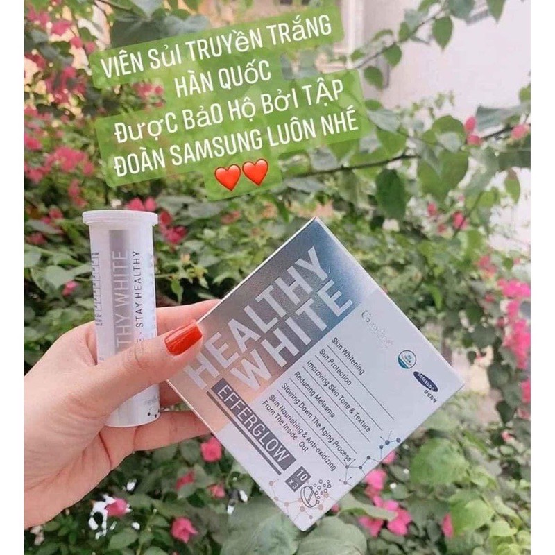 Viên sủi trắng da Healthywhite hộp 30 viên | BigBuy360 - bigbuy360.vn