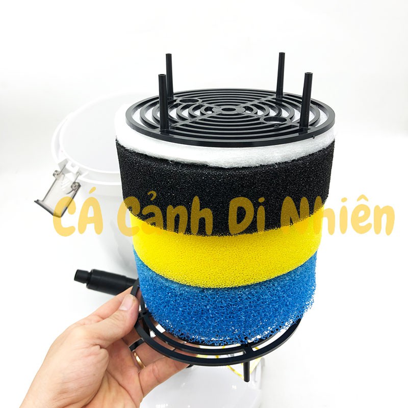 Hộp lọc phụ ngoài HW-604 không bơm - Out Side Filter Sunsun HW604 cho hồ cá