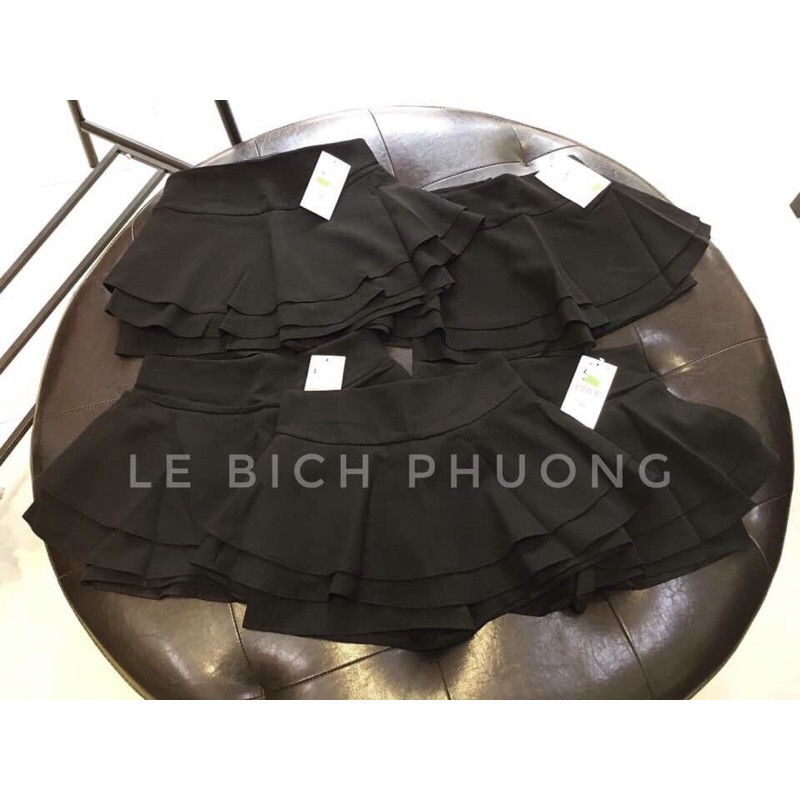 chân váy 3 tầng ( quần giả váy - bên trong có quần )