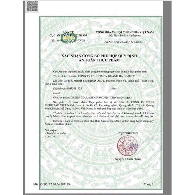 Diệp lục collagen 30 gói | BigBuy360 - bigbuy360.vn