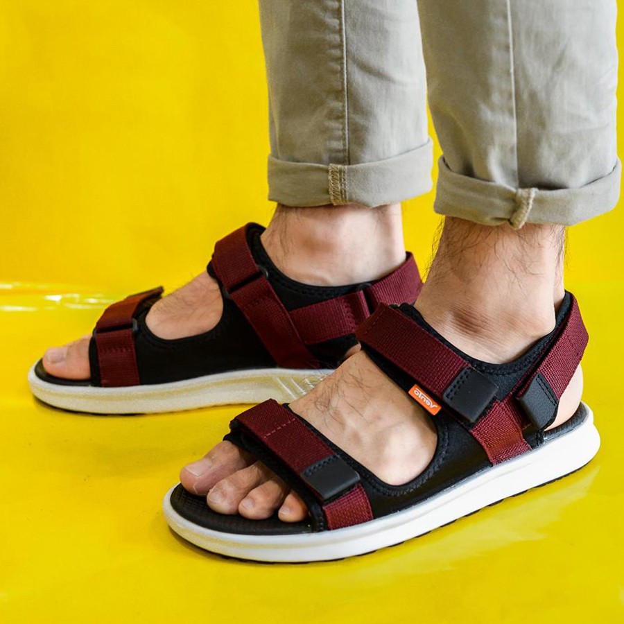 [Mua Kèm Áo Thun 0Đ] Giày Sandal Vento Nam Nữ - NB02G Xám