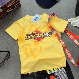 Áo thun bé trai fighters size đại 10-15
