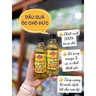 Dầu óc chó Đức 100ml date 4/2025
