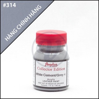 Grey 4 - màu angelus leather paint collector edition vẽ da, vải, custom giày 29.5ml