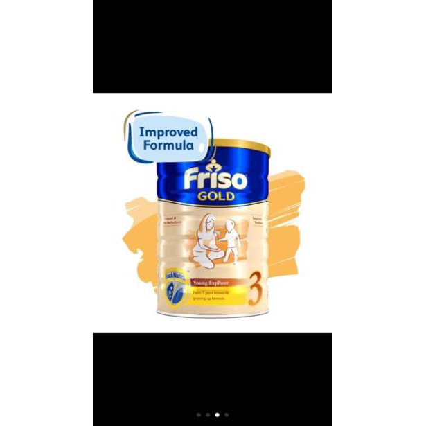 Sữa FRISOLAC GOLD 3 lon 1500g date 2022