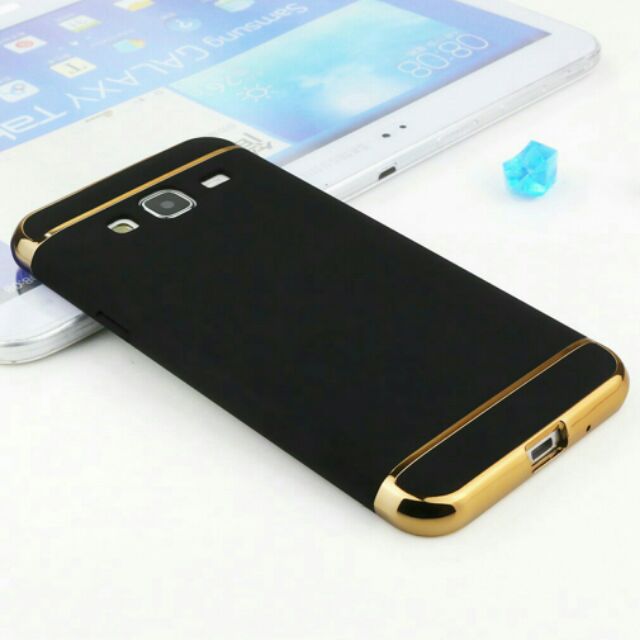 Ốp lưng 3 mảnh Galaxy J3 2015 nhung mịn chống vân tay cao cấp