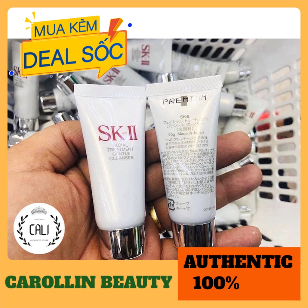 Sữa rửa mặt 💖 FREESHIP 💋 Sữa rửa mặt SKII 30ml chính hãng [ Minisize ] CAROLLIN BEAUTY | BigBuy360 - bigbuy360.vn