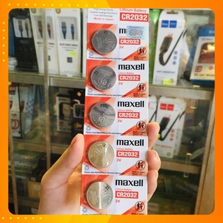 [Mẫu mới 2022] Pin CR2032 CR2025 Maxell Lithium 3V (1 viên) Hàng chính hãng Maxell Nhật