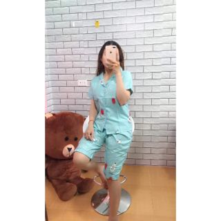 Sale bộ pijama lửng loại 1 giá 75k