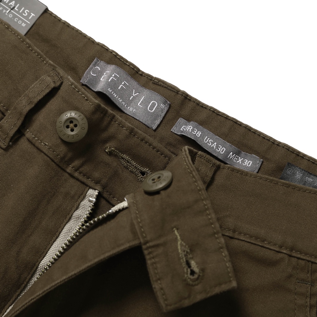 Quần Short Nam Ceffylo Màu Nâu Chất Liệu Thoáng Mát Thoải Mái Thời Trang Nam Năng Động Thể Thao Hiện Đại