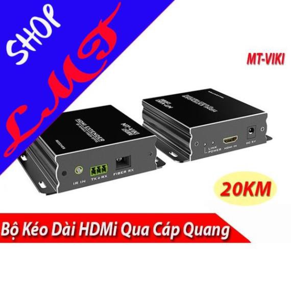 Bộ khuếch đại HDMI 20km qua cáp quang MT-ED020