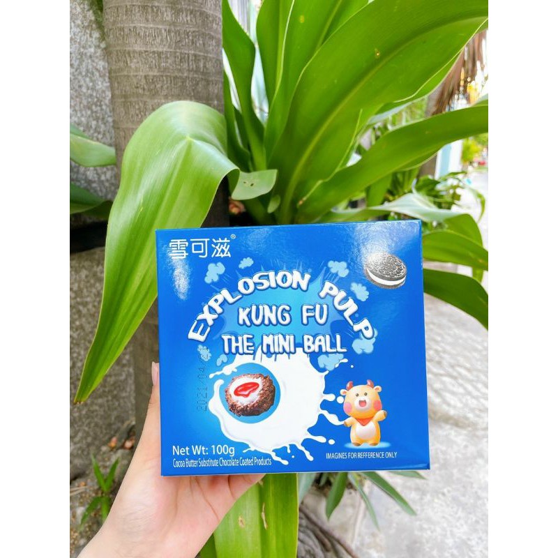 (hot hot hot) bánh oreo nhân kem tan chảy 3 lớp 330gr hộp to