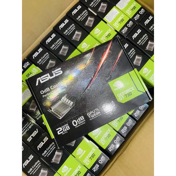 1 Box Geforcer GT730 2GB ASUS Vỏ Hộp Đựng Card Màn Hình - Chưa Bao Gồm Card