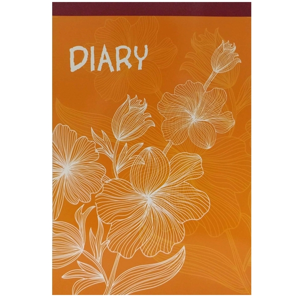 Sổ Diary A4 - Màu Cam - FAHASA