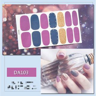 Set 14 miếng dán móng tay nghệ thuật