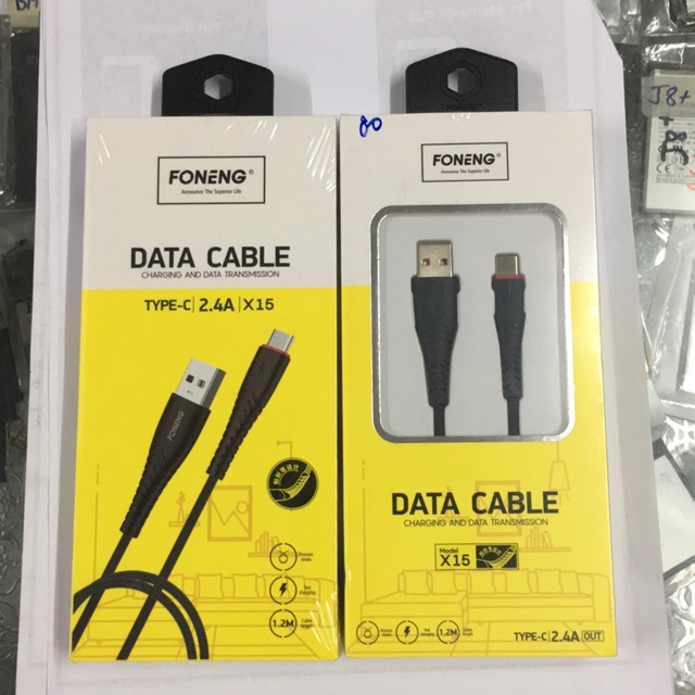 Dây cáp Foneng TYPE-C