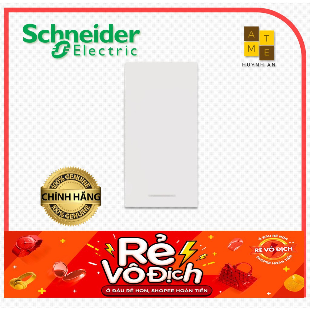 Công tắc 1 chiều size M dòng Avatar On A siêu phẳng đẳng cấp, Hãng Schneider Electric