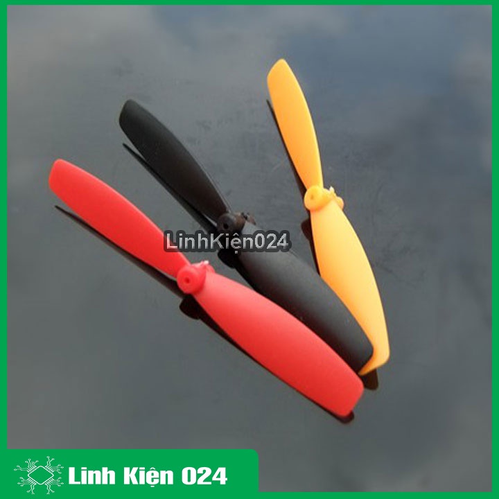 Bộ 2 cánh máy bay 55mm, lỗ 1mm sử dụng cho mô hình máy bay, flycam, quạt mini...