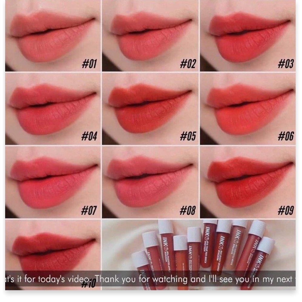 [Mã giảm giá mỹ phẩm chính hãng] [Bán Lỗ, Date 06.2022] Son Kem Lì Peripera Ink Matte Blur Tint 2019