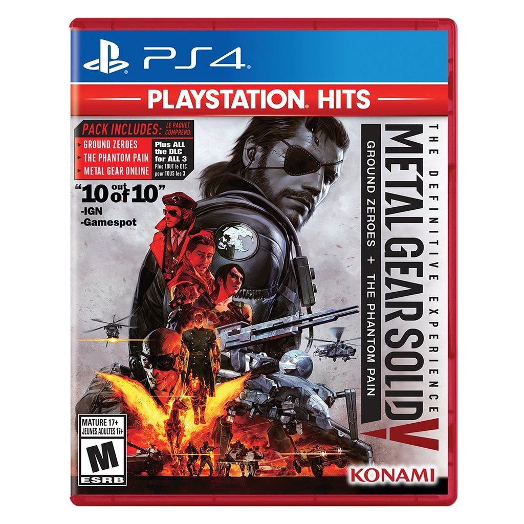 
                        Đĩa game Ps4 Metal Gear Solid V
                    