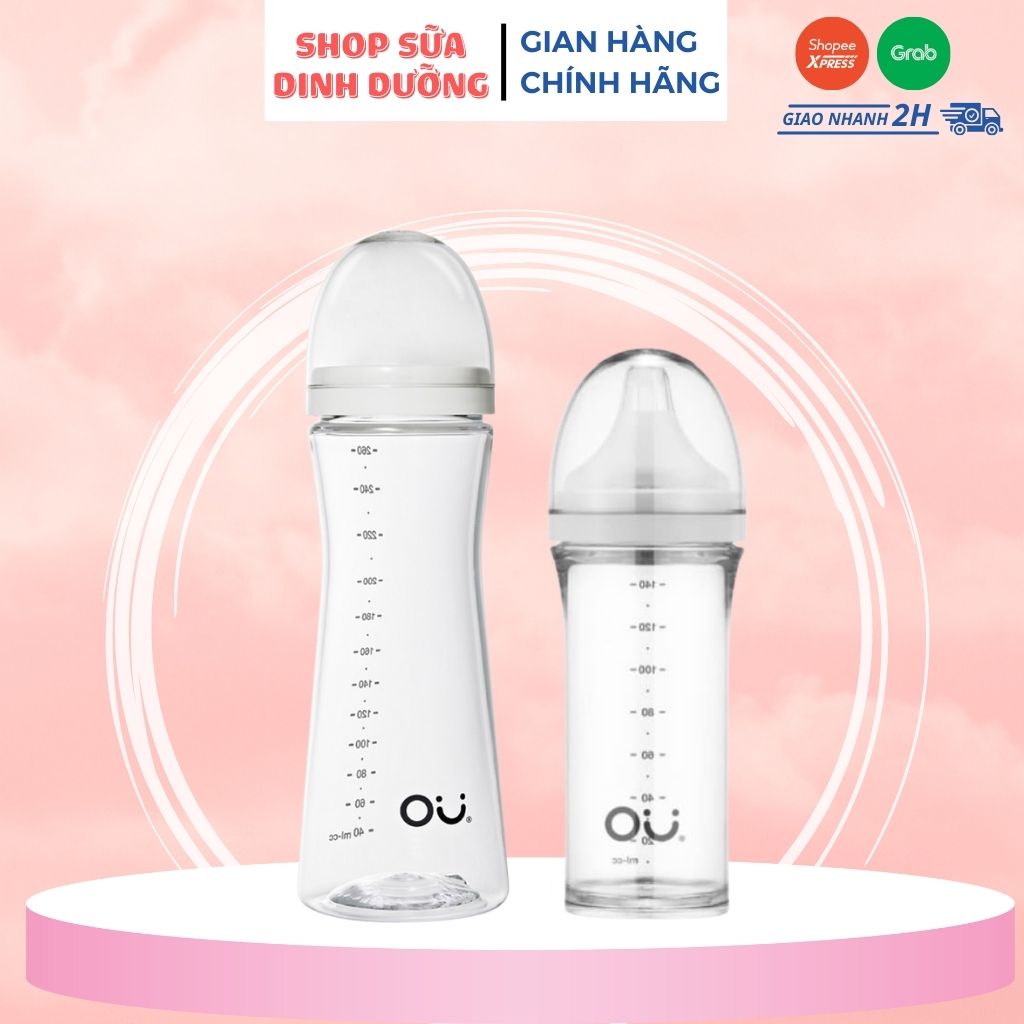 Bình sữa OU WISH Hàn Quốc 140ml - 260ml