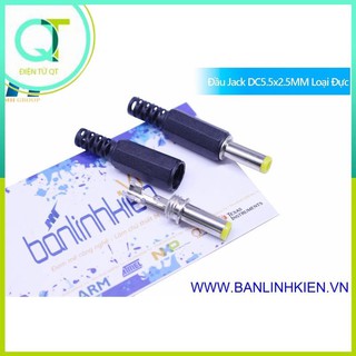 Đầu jack dc5.5x2.5mm loại đực