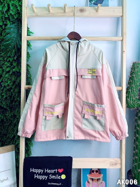 🌈𝐆𝐈𝐀́ 𝐗𝐔̛𝐎̛̉𝐍𝐆💢006 Áo Khoác Kaki - Hồng-Kem 2 Lớp Hàng Xuất Cao Cấp. Bomber Jacket Unisex | BigBuy360 - bigbuy360.vn