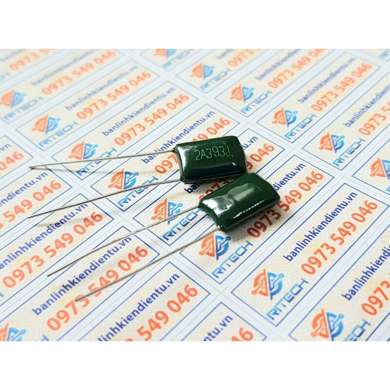 [Combo 20 chiếc] 2A393J Tụ Mica 100V 0.039UF 39nF