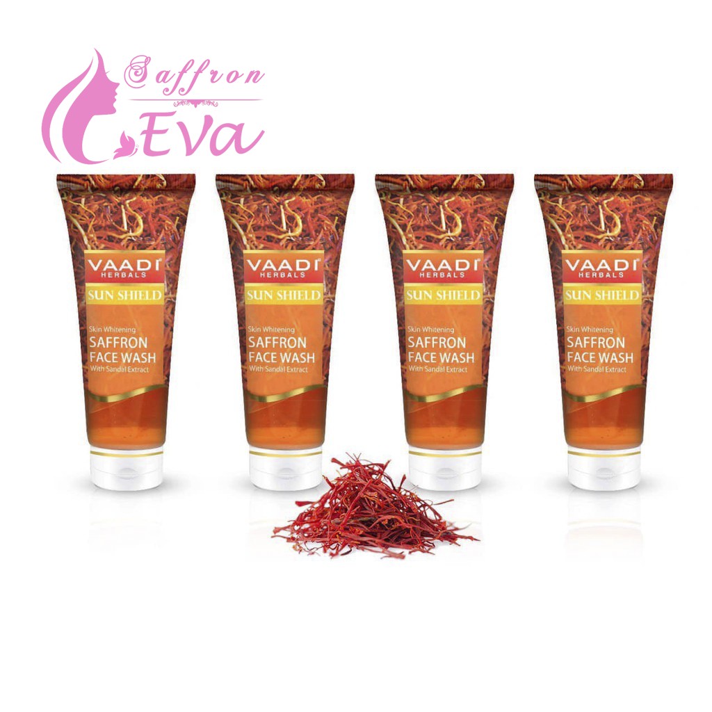 Sữa Rửa Mặt Nghệ Tây Saffron Face Wash 60ml thương hiệu Vaadi