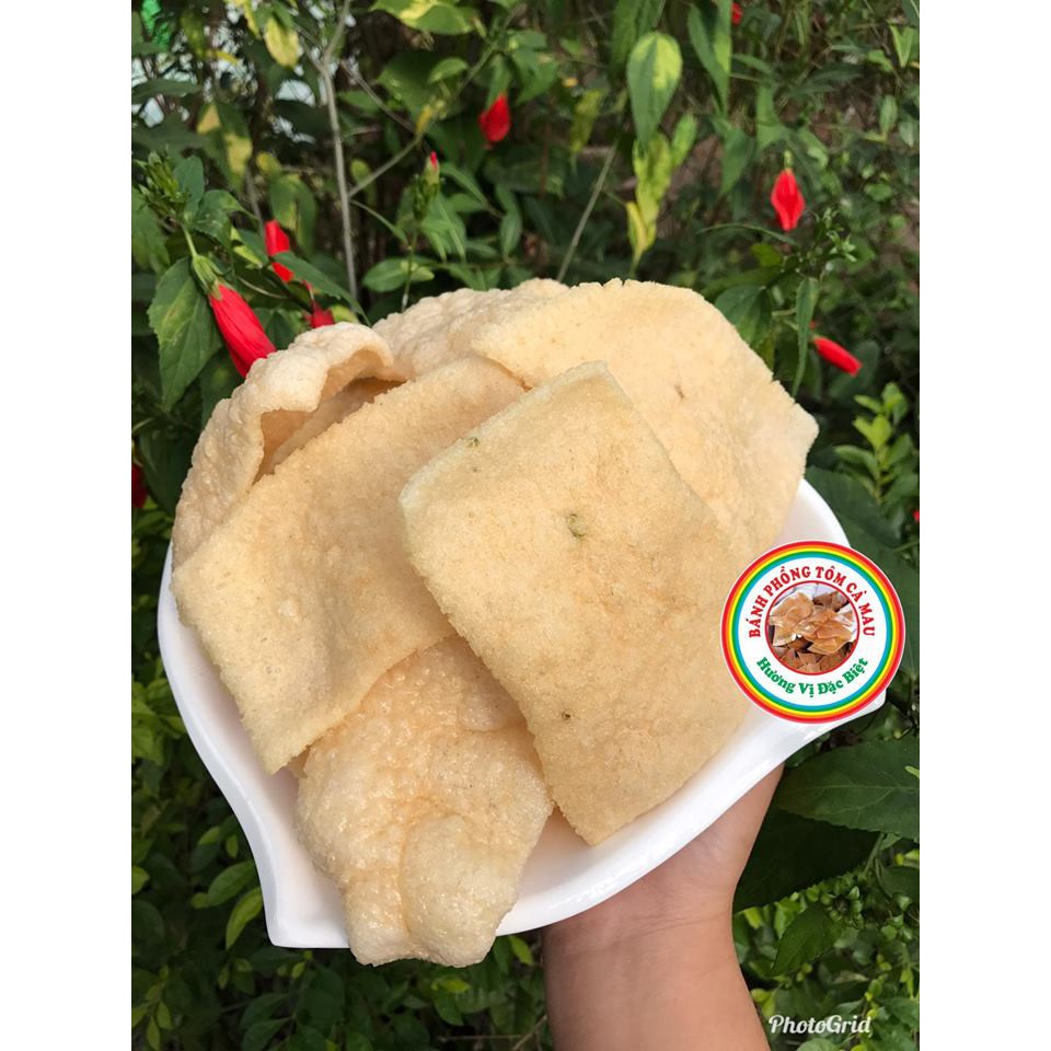 Bánh phồng tôm đặc biệt mồi nhậu siêu hao 250-500g (loại vừa tôm-nhiều tôm-rau củ)