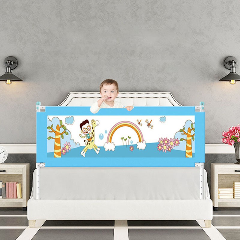 [GIAO 2H]Thanh chắn giường cho bé 1M6, 1M8, 2M, 2M2 Aachmann CB-1010 trượt lên trượt xuống cao 82 cm giá bán 1 thanh