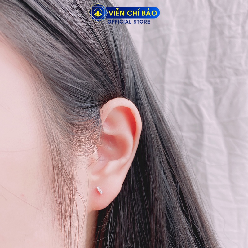 Set bông tai 5 món Trendy cá tính chất liệu bạc 925 thời trang phụ kiện trang sức Viễn Chí Bảo B400181x