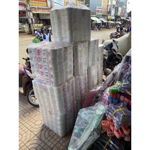 Giấy vệ sinh Hoà Phát cao cấp hình cá 10 cuộn