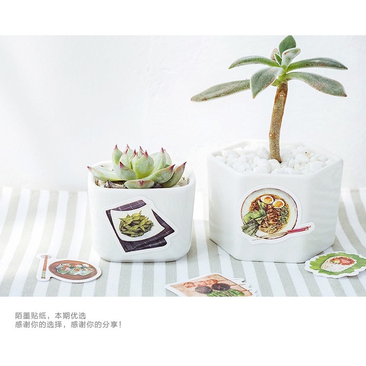 Bộ sticker/ Hình dán Món Ăn Nhật Bản (46 Hình)
