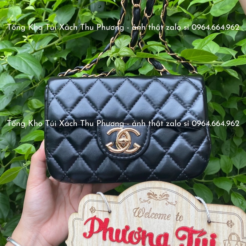 [Giá Sỉ] Túi đeo chéo, đeo vai trần ô from vuông, hàng lót đỏ size 17 siêu xinh (ảnh thật shop chụp)