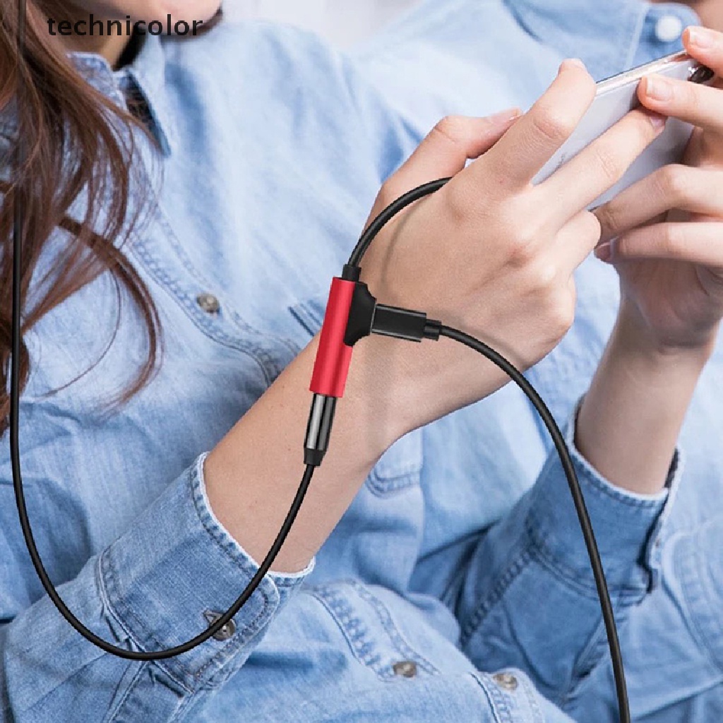 Đầu Chuyển Đổi Usb C Sang 3.5mm 2 Trong 1 Cho Tai Nghe