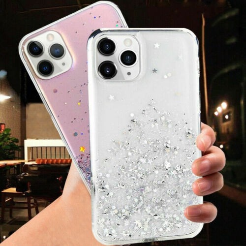 Casing compatible for iPhone 14 13 Pro Max 12 11 Pro Xs Max X 7 8 Plus 12 Mini Ốp điện thoại mềm lấp lánh